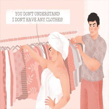 A Comic For Anyone Who Perpetually Feels Like They Have Nothing To Wear