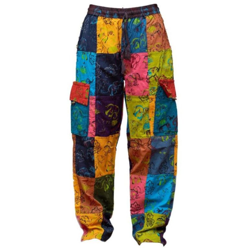 Buy Multicoloured Trousers  Pants for Men by INDIWEAVES Online  Ajiocom